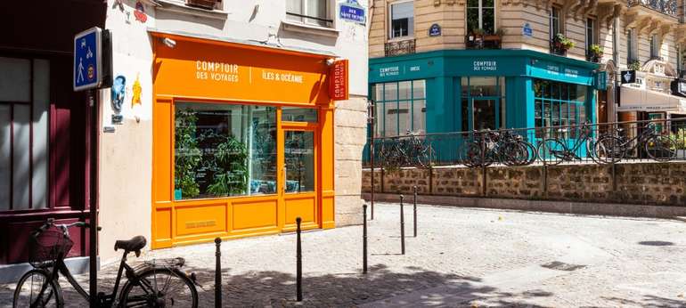 Commerce au rez-de-chaussée d’un immeuble