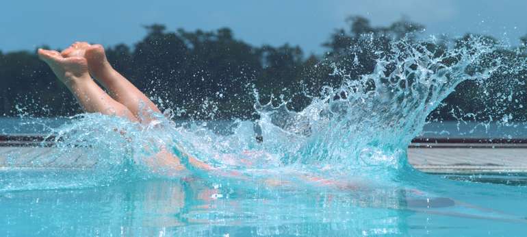 plongeon piscine