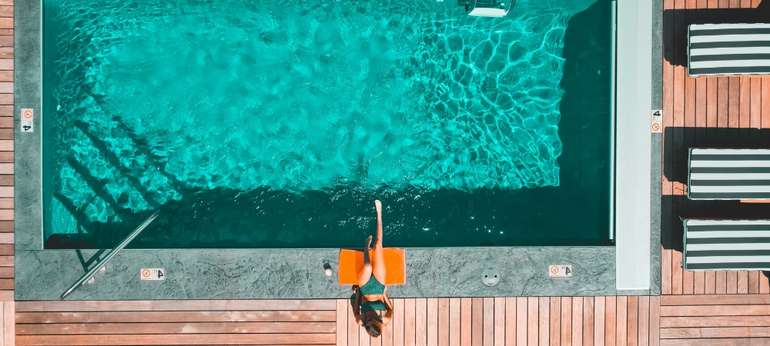 piscine tranquillité