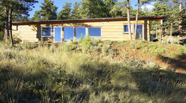 Maison passive, des fenêtres pour laisser entrer chaleur et lumière