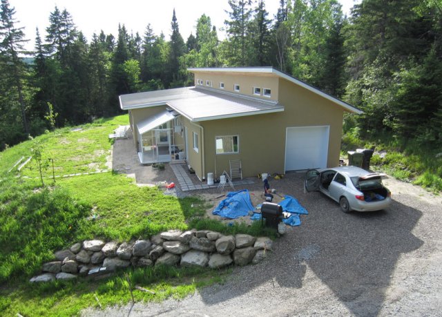 La maison écologique de Jean-Sébastien Busque 