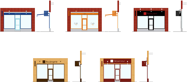 Des affichages commerciaux harmonisés