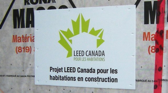 Exemple de panneau de chantier