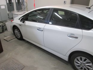 Branchement dans le garage pour voiture électrique