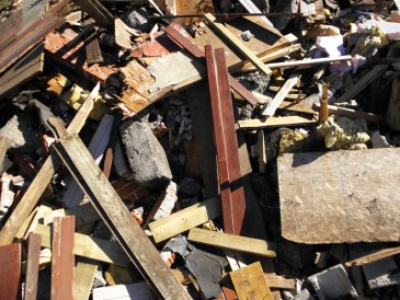Résidus de bois de construction, rénovation, démolition 