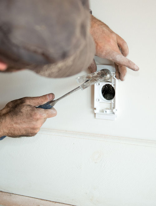 installation prise aspirateur central